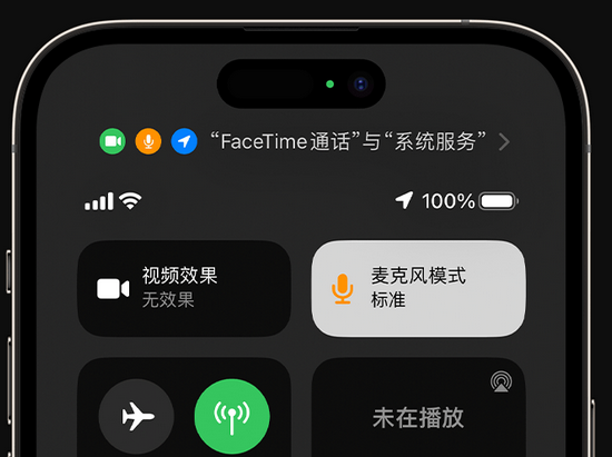 南城苹果授权维修网点分享iPhone在通话时让你的声音更清晰 